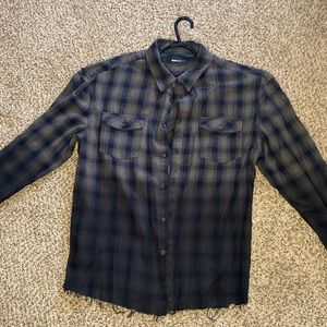 green and black flannel
